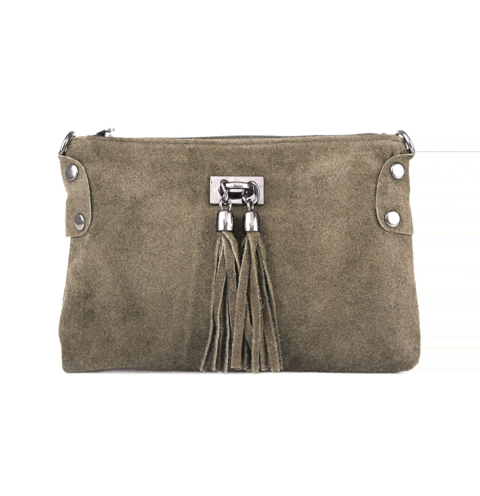 Ledertasche 812 dunkel taupe