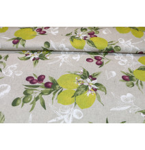 Runner lemons with olives MIG303 Made in Italy