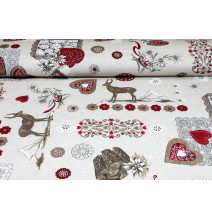 Round tablecloth Tirol