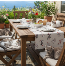 Table Runner Cats