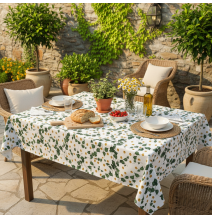 Bavlněný ubrus Břečťan 90x90 cm Made in Italy