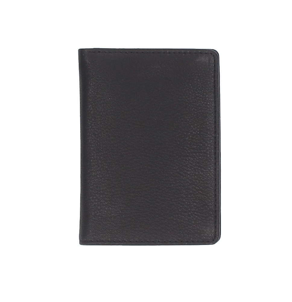 Leather business card holder 790 black