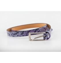 Women belt 82 purple Made in Italy