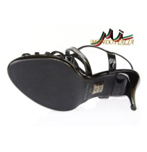 Čierne dámske sandále