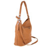 Leather Shoulder Bag 631 brown
